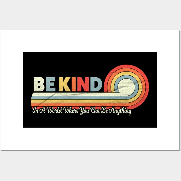 Be Kind Wall Art by BaderAbuAlsoud